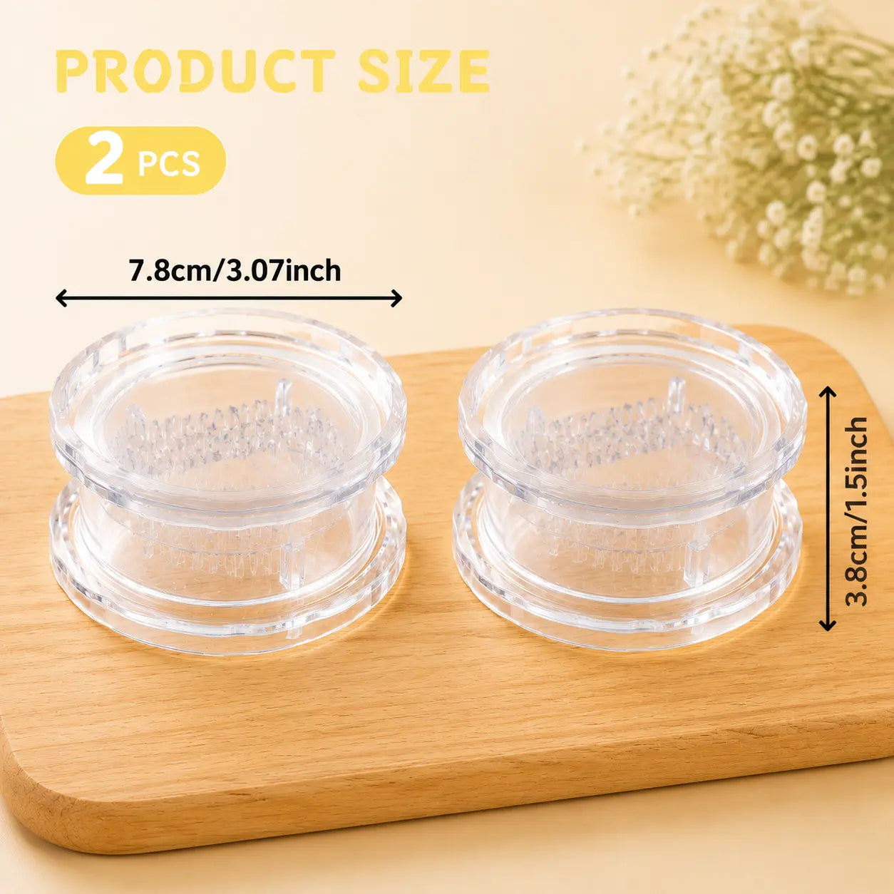 Manual Garlic Twister Mincer - Durable and Convenient Kitchen Tool for Garlic, Onion, and Ginger Preparation