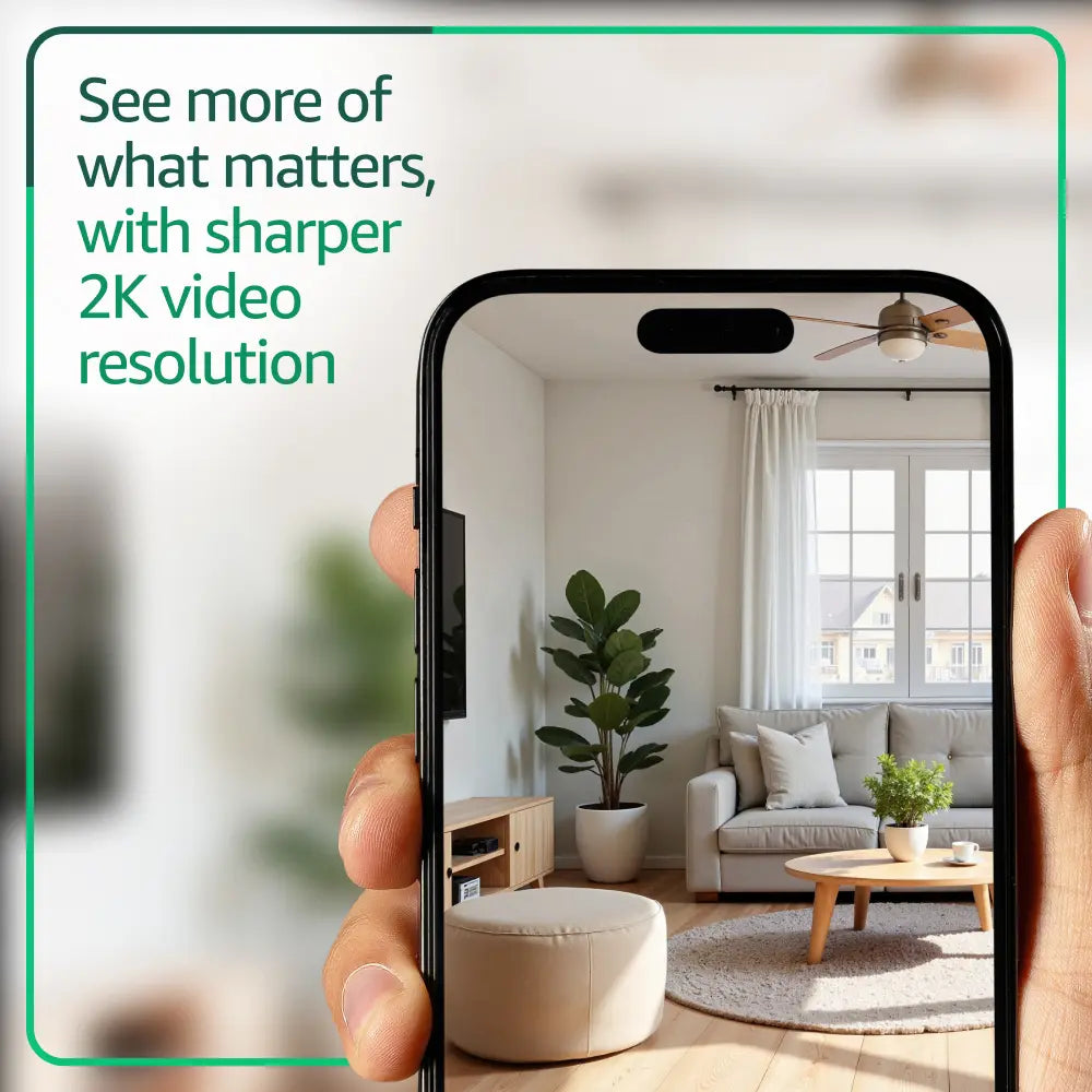 Blink Mini 2K+ Dual Camera System, Black