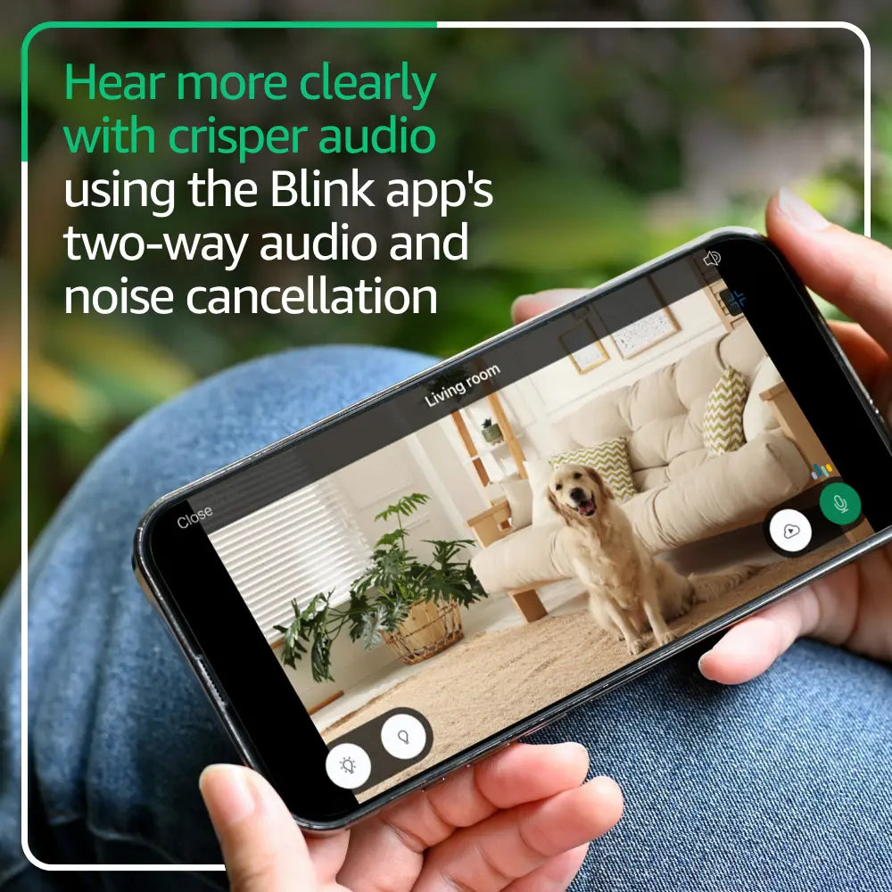 Blink Mini 2K+ Dual Camera System, Black