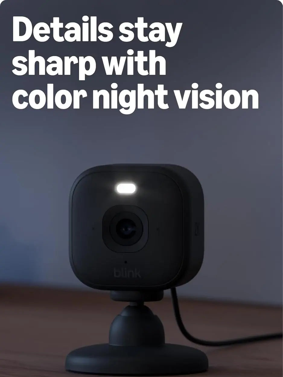 Blink Mini 2K+ Dual Camera System, Black